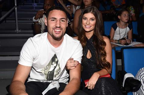 Klay Thompson took in Sunday’s Cubs-Milwaukee Brewers game at Wrigley Field in Chicago along with girlfriend Laura Harrier, and the two seemed to enjoy themselves.